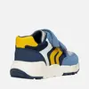 Pantofi Geox Baieti, piele naturala, brant antibacterian, Flexyper mini, albastru_B656GC-01422-C4261-22_Pebebe