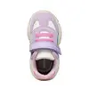 Pantofi Geox fete, piele naturala,  brant antibacterian, Geox Respira, Ciufciuf, alb, lila_B455QB-0FU22-C1022-20_Pebebe