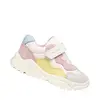 Pantofi Geox fete, piele naturala,  brant antibacterian, Geox Respira, Ciufciuf, alb, roz_B455QB-0FU22-C1138-21_Pebebe