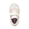 Pantofi Geox fete, piele naturala,  brant antibacterian, Geox Respira, Ciufciuf, alb, roz_B455QB-0FU22-C1138-21_Pebebe