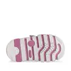 Pantofi Geox fete, piele naturala, brant antibacterian, Geox Respira, Iupidoo, roz cu alb_B3558C-02214-C5825-18_Pebebe