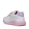 Pantofi sport Geox fete, material textil, talpa flexibila, Sprintye, alb design cu floare_B654TA-0GNHH-C1060-24_Pebebe