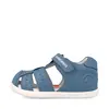 Sandale Barefoot Biomecanics Wider, Piele Naturala, Albastru_262164-A631-23_Pebebe