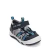 Sandale D.D Step băieți cu uscare rapidă, material textil, bleumarin_G065-61599AM-31_Pebebe