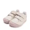Pantofi barefoot D.D.Step, fete, piele naturală, talpa flexibila, crem, fetita cu palarie_S063-61572AM-29_Pebebe