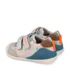 Pantofi Biomecanics pentru Băieței Biogateo Casual – Bej-Alb cu Imprimeu Dinozauri_262120-B695-20_Pebebe