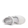 Pantofi fete, balerini, piele naturala, design cu flori, alb D.D.Step_H078-61856M-29_Pebebe
