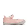 Pantofi fete, balerini, piele naturala, design cu flori, roz perlat, D.D.Step_H078-61794BM-29_Pebebe