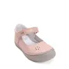 Pantofi fete, balerini, piele naturala, design cu flori, roz perlat, D.D.Step_H078-61794BM-29_Pebebe