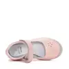 Pantofi fete, balerini, piele naturala, design cu flori, roz perlat, D.D.Step_H078-61794BM-29_Pebebe
