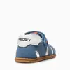 Sandale Barefoot baieti, Pablosky, albastru, Nobuck-Tech, inchidere cu scai_067444-19_Pebebe