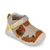 Sandale Biomecanics baieti, talpa flexibila, protectie degete, Biogateo Casual, cappuccino_262128-B725-18_Pebebe