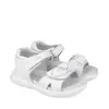 Sandale Biomecanics fete, talpa flexibila, Biomecanics Biogateo Open Toe, alb cu fundita_262208-C050-28_Pebebe