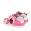 Sandale Biomecanics fete, talpa flexibila, protectie degete, Biogateo Casual, roz cu capsuna_262110-A711-24_Pebebe