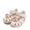 Sandale D.D. Step copii, piele naturala, talpa flexibila, alb unt, caine_G075-61516B-25_Pebebe