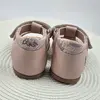 Sandale din piele naturala, talpa flexibila, barefoot, roz pudra_RO-800-1-24_Pebebe
