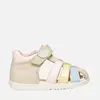 Sandale fete Geox, piele naturala, Macchia, Bej_B254WB-08502-C1M2M-18_Pebebe