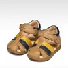 Sandale fete Geox, Macchia, Piele naturala, maro cognac_B254VA-0CL78-CT6F4-19_Pebebe