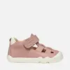 Sandale Geox fete, Barefoot, piele naturala, Steppieup, roz_B5563A-00085-C8011-24_Pebebe