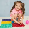 Covoraș ortopedic pentru masaj 6 elemente, Puzzle, elemente marine_4820264130093_Pebebe