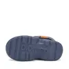 Cizme de ploaie pentru baieti, personalizabile, D.D.Step, bleumarin, din cauciuc cu interior textil detașabil, brant termic_SI106-52820-20/21_Pebebe