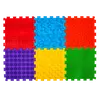 Covoraș ortopedic pentru masaj 6 elemente, Puzzle, elemente marine_4820264130093_Pebebe
