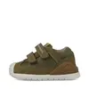 Pantofi Biomecanics baieti, piele naturala si material textil, Biogateo Casual, khaki_261127-B788-20_Pebebe