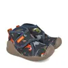 Pantofi Biomecanics Biohome, baieti, material textil, sustinere calcai, roz cu imprimeu_261184-A089-19_Pebebe