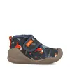 Pantofi Biomecanics Biohome, baieti, material textil, sustinere calcai, roz cu imprimeu_261184-A089-19_Pebebe