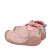 Pantofi Biomecanics fete, material textil, sustinere calcai, Biohome, roz cu inimioare_261181-B032-20_Pebebe