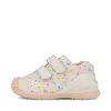 Pantofi Biomecanics, fete, piele naturala, Biogateo Casual, crem print inimioare_261102-C695-19_Pebebe