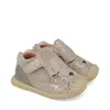 Pantofi Biomecanics, fete, piele naturala, Biogateo Casual, gri sidef imprimeu pisicuta_261105-A154-20_Pebebe