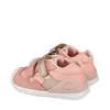 Pantofi Biomecanics fete, piele naturala si material textil, Biogateo Casual, roz cu auriu_261107-B193-19_Pebebe
