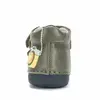 Pantofi D.D.Step baieti, piele naturală, primii pași, khaki, talpă flexibilă, model aparat foto_S066-62216A-20_Pebebe