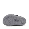Pantofi D.D. Step Barefoot, baieti, piele naturala, primii pasi, albastru, design excavator_S070-62964B-20_Pebebe
