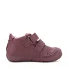 Pantofi D.D Step Fete, piele naturală, captuseală din piele, talpă flexibilă, mov, cu ursulet_S082-62150A-23_Pebebe