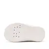 Pantofi de interior D.D.Step de colorat, cu carioci incluse, 2 scaiuri, alb, print Legume si fructe_C086-71353-20_Pebebe