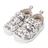 Pantofi de interior D.D.Step de colorat, cu carioci incluse, 2 scaiuri, alb, print Legume si fructe_C086-71353-20_Pebebe