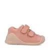Pantofi Biomecanics fete, piele naturala, Biogateo Casual, roz perforatii inimioare_261101-B193-19_Pebebe