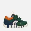 Pantofi Geox baieți, piele naturala, brant antibacterian, Geox Respira, Iupidoo, Verde smarald_B3555D-05422-C3P2T-21_Pebebe