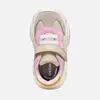 Pantofi Geox fete, piele naturala, brant antibacterian, Geox Respira, Ciufciuf, bej, roz_B455QB-0FU22-C5378-21_Pebebe