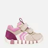 Pantofi Geox Fete, piele naturala si textil, brant antibacterian, Geox Respira, Iupidoo, Bej cu roz_B3558C-05422-C5378-21_Pebebe