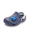 Papuci Cauciuc D.D Step albastru cu balena albastra_J109-61142A-32/33_Pebebe