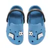 Papuci Cauciuc D.D Step albastru cu minge de fotbal_J109-61661-32/33_Pebebe