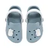 Papuci Cauciuc D.D Step gri petrol cu balena_J109-61142-30/31_Pebebe