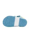 Sandale baieti cu barete si ajustare cu 2 scaiuri, piele naturala, talpa flexibila, albastru atlantic, D.D. Step_G111-61843A-25_Pebebe