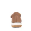 Sandale D.D. Step fete, piele naturală, maro cu imprimeu flori_G064-61849-25_Pebebe
