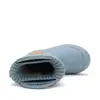 Cizme de ploaie pentru baieti, personalizabile, D.D.Step, albastru fume, din cauciuc cu interior textil detașabil, brant termic_SI106-52859-20/21_Pebebe