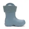 Cizme de ploaie pentru baieti, personalizabile, D.D.Step, albastru fume, din cauciuc cu interior textil detașabil, brant termic_SI106-52859-20/21_Pebebe