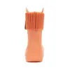 Cizme de ploaie pentru copii, personalizabile, D.D.Step, portocaliu, din cauciuc cu interior textil detașabil, brant termic_SI106-52225-20/21_Pebebe